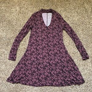 Express size Small long sleeve dress